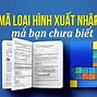 Mã Số Xuất Khẩu