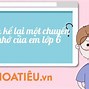 Viết Bài Văn Kể Lại Một Trải Nghiệm Của Em